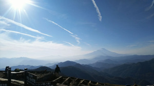 塔ノ岳より富士山