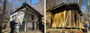 賽ﾉ河原下の避難小屋