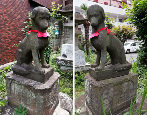吉祥寺・三峯神社の狛犬
