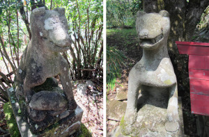 柊木神社の狛犬