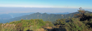 蛭ヶ岳より丹沢三峰