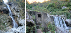 折尾ノ大滝、堰堤