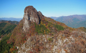 東岳から見た西岳