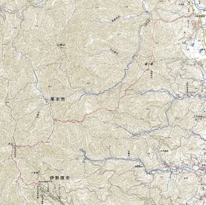 鐘ヶ岳北尾根~大山ルート 鐘ヶ岳北尾根~大山ルート